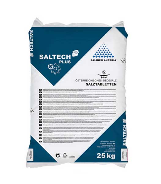 Salztabletten für Wasserenthärtung, 25kg Sack