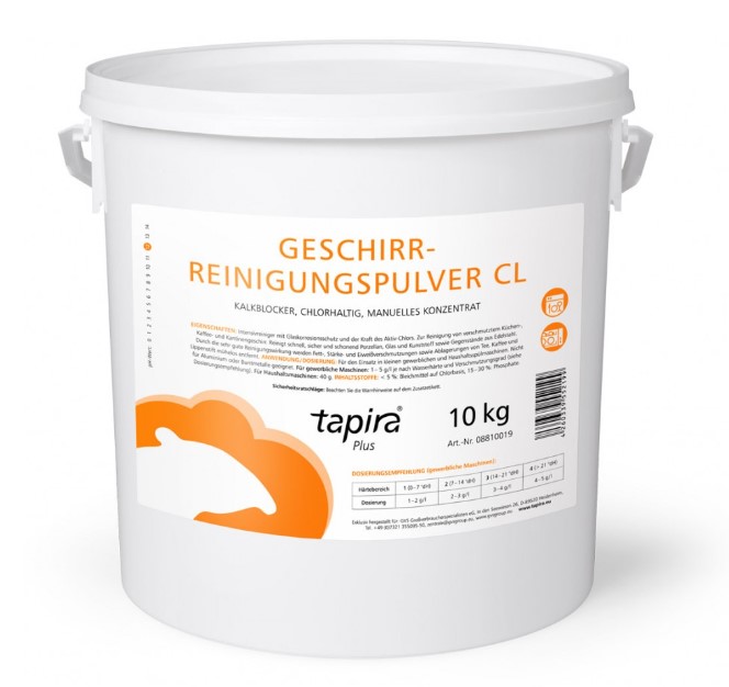 Tapira Geschirrreiniger Pulver 10 kg Eimer