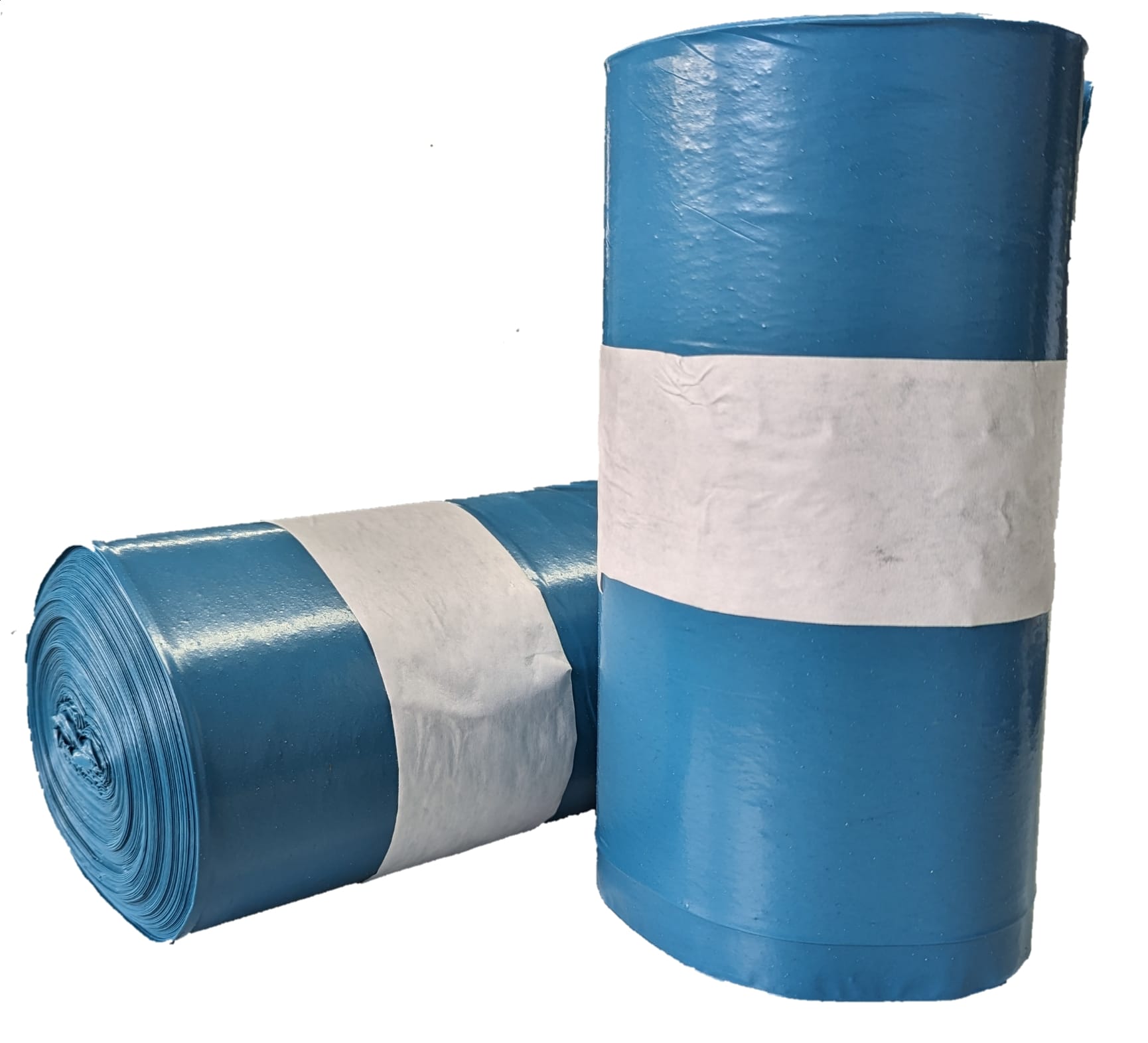 Müllsäcke, 120 l, blau, Typ 60 oder Typ 80, 1 Karton (10 Rollen á 25 Sack)