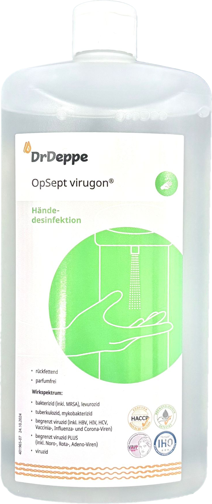 OP Sept Virugon 1 L oder 5 L Händedesinfektion