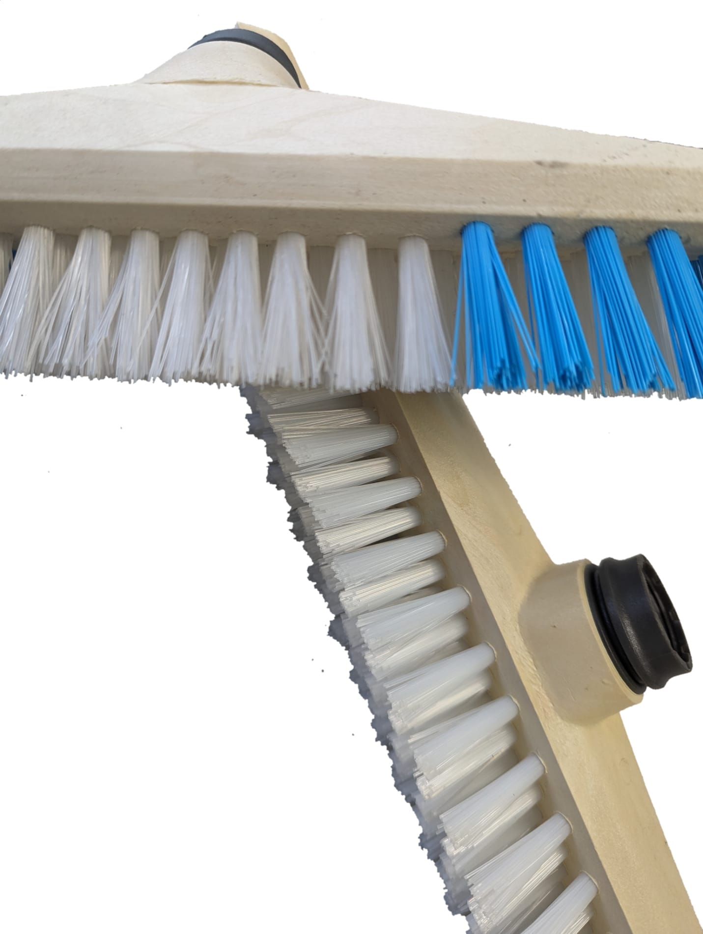 23 cm PROFI Schrubber/ Wischer mit Kunststoffkörper und Eurogewinde