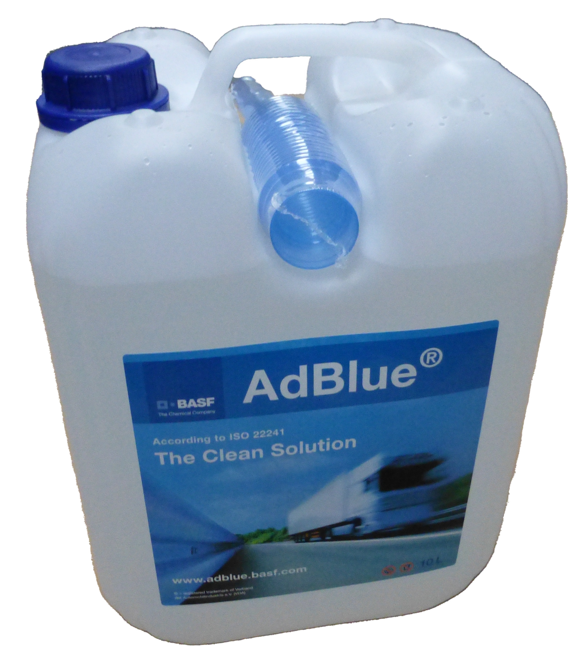 AdBlue® Harnstofflösung gemäß ISO 22241 inklusive Flex-Ausgießer, 5L-Kanister