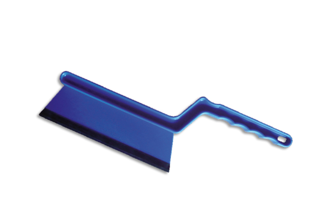Profi Hygienefeger, 320 mm Gesamtlänge, Kunststoff mit angespitzter Gummilippe