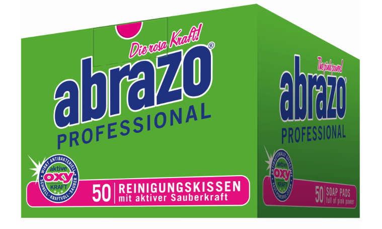 abrazo PROFESSIONAL Stahlwolle, 50 Stück pro Pack